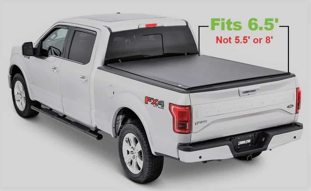 Tonno-Pro-LR-3050-Lo-Roll-Black-Roll-Up-Truck-Bed-Tonneau-Cover